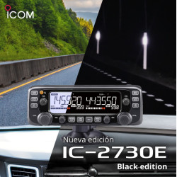 Emisora VHF/UHF bibanda Icom IC-2730E Black Edition